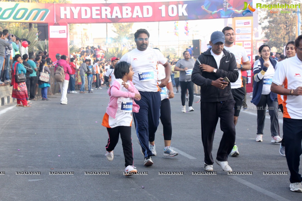 Freedom 10K Run 2016 by Hyderabad 10K Run Foundation