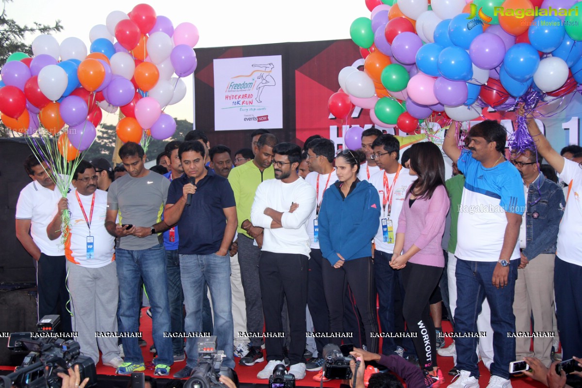 Freedom 10K Run 2016 by Hyderabad 10K Run Foundation