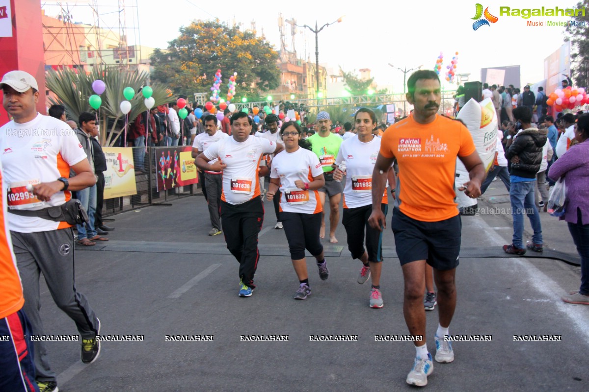 Freedom 10K Run 2016 by Hyderabad 10K Run Foundation