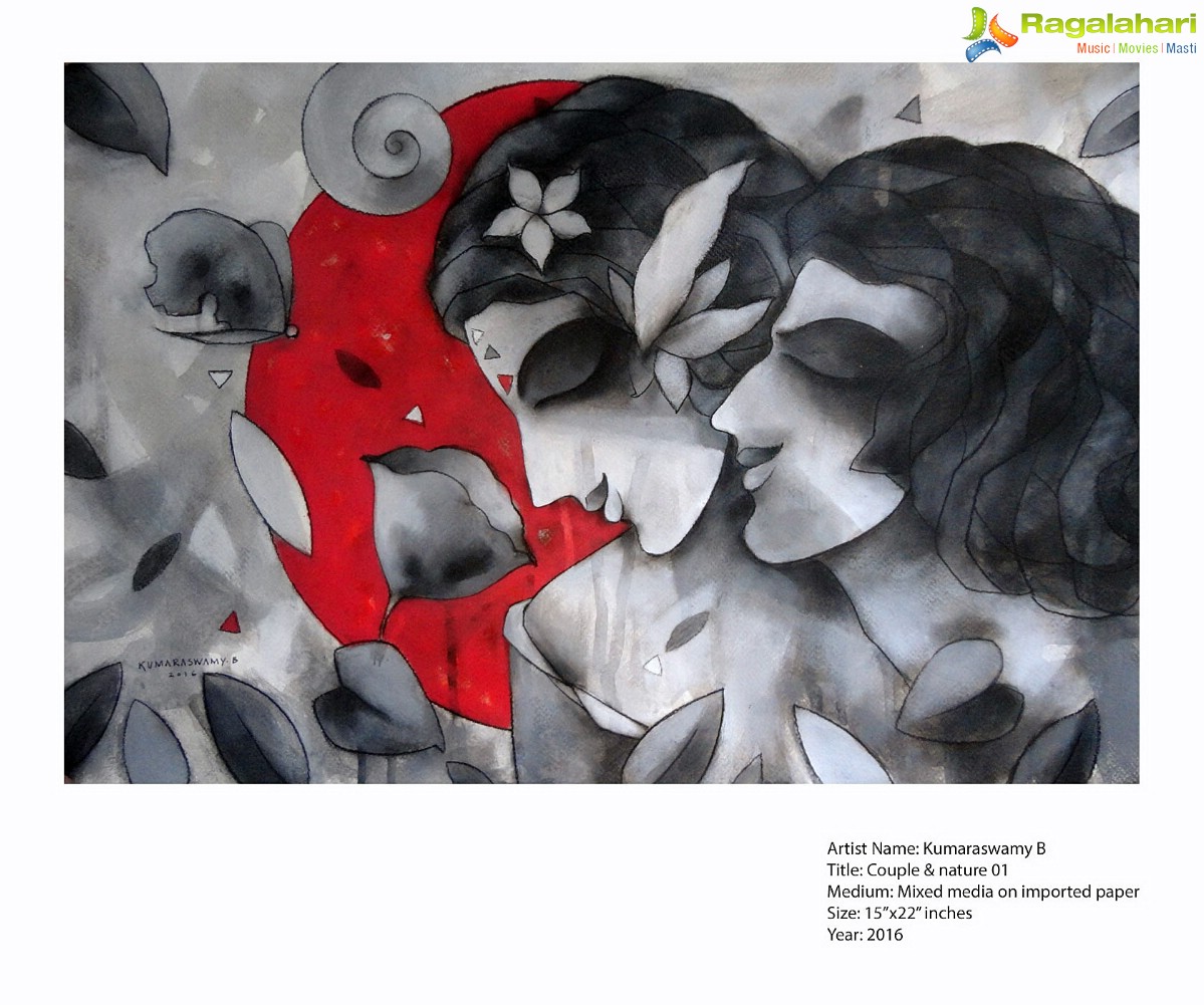 Metamorphosis - Solo Exhibition of Paintings by Kumarswamy B at The Gallery Cafe