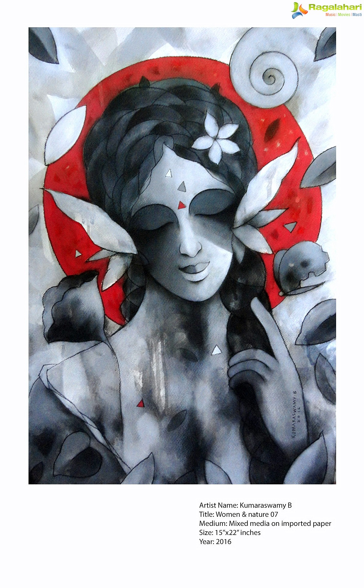 Metamorphosis - Solo Exhibition of Paintings by Kumarswamy B at The Gallery Cafe