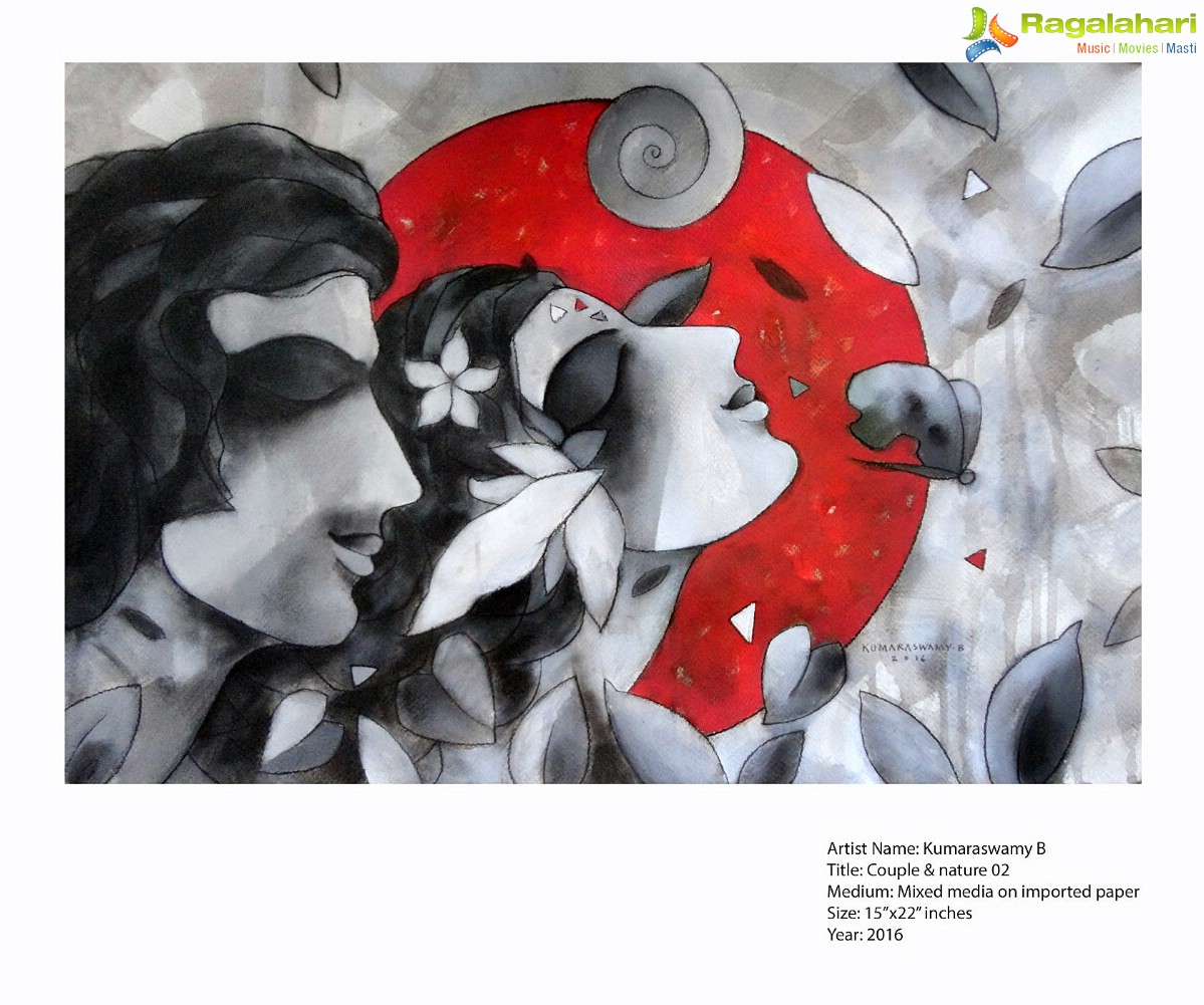 Metamorphosis - Solo Exhibition of Paintings by Kumarswamy B at The Gallery Cafe