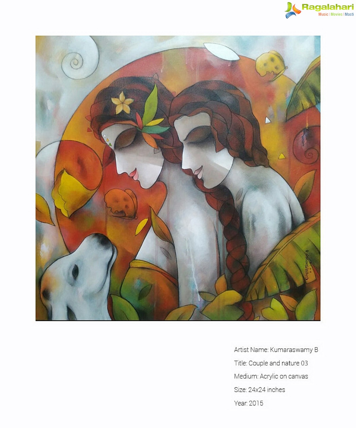 Metamorphosis - Solo Exhibition of Paintings by Kumarswamy B at The Gallery Cafe