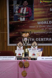 World Champion in Carrom 2016 S Apoorwa