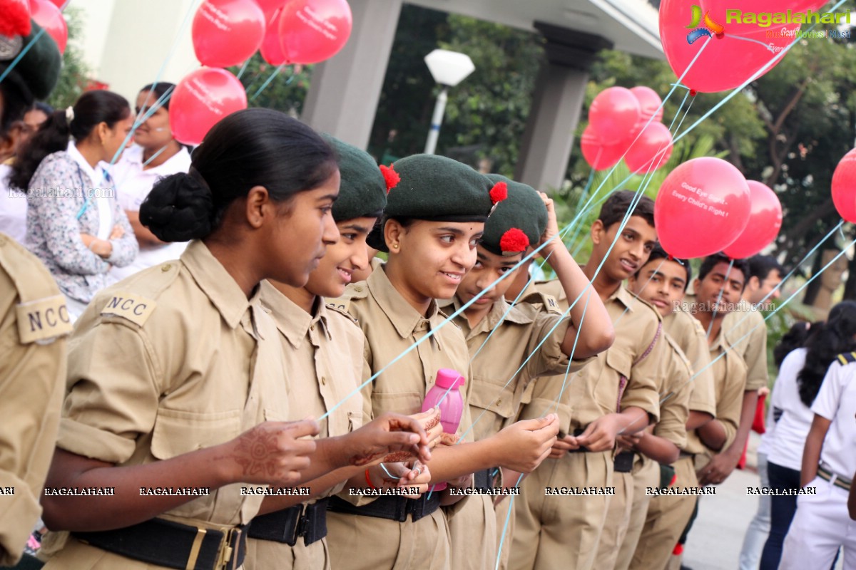 LV Prasad Eye Institute Children's Day Walk 2016