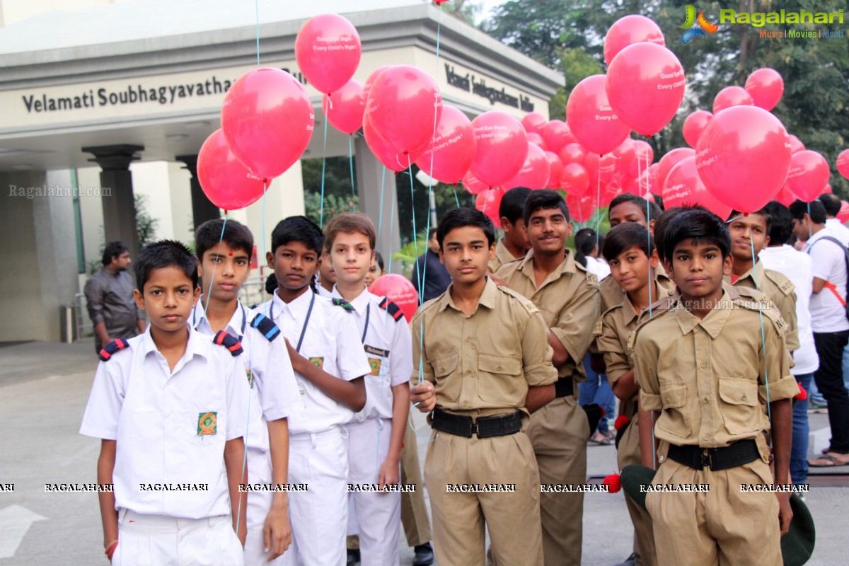 LV Prasad Eye Institute Children's Day Walk 2016