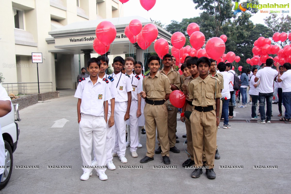 LV Prasad Eye Institute Children's Day Walk 2016