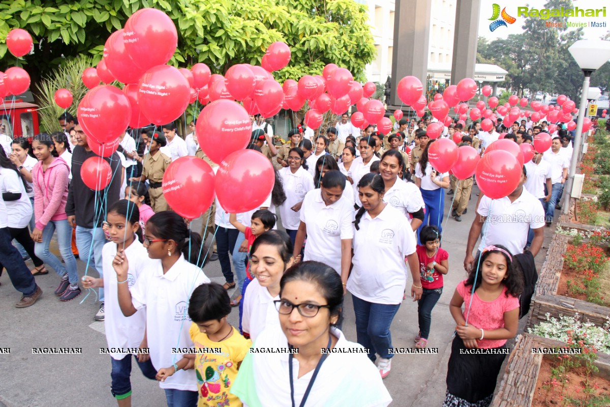 LV Prasad Eye Institute Children's Day Walk 2016