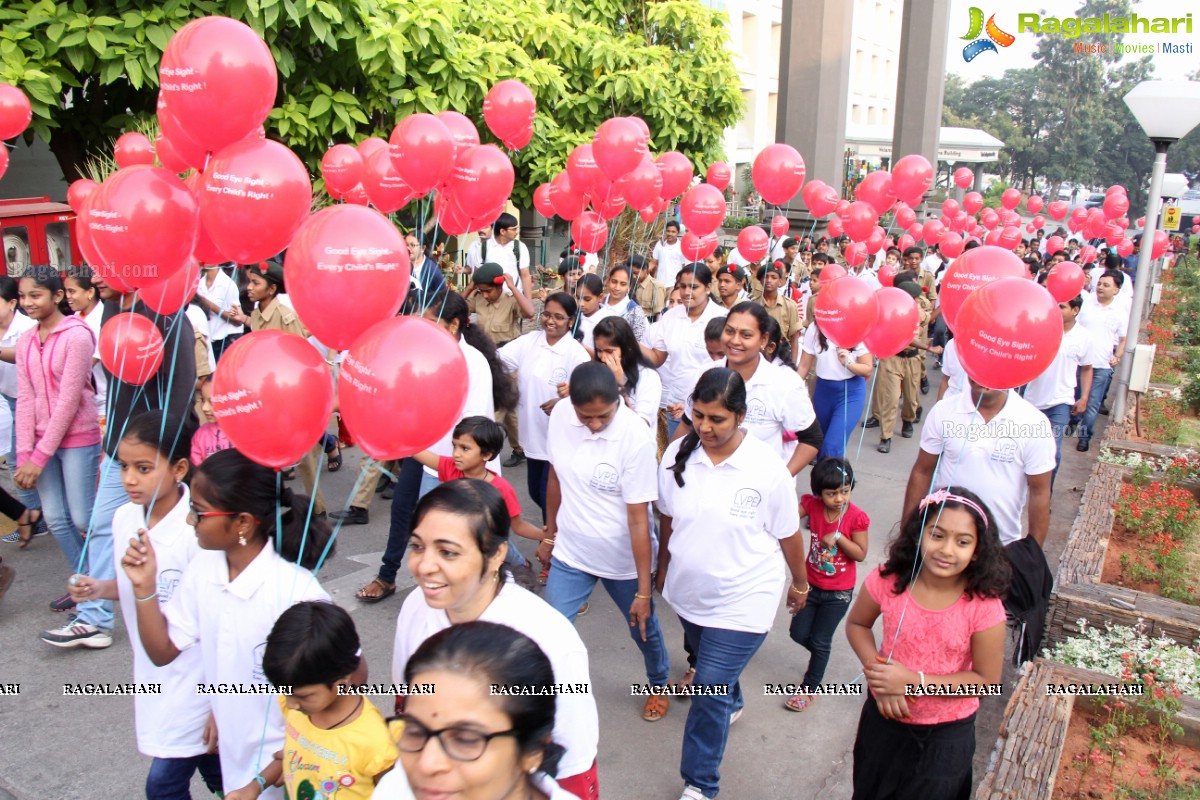 LV Prasad Eye Institute Children's Day Walk 2016