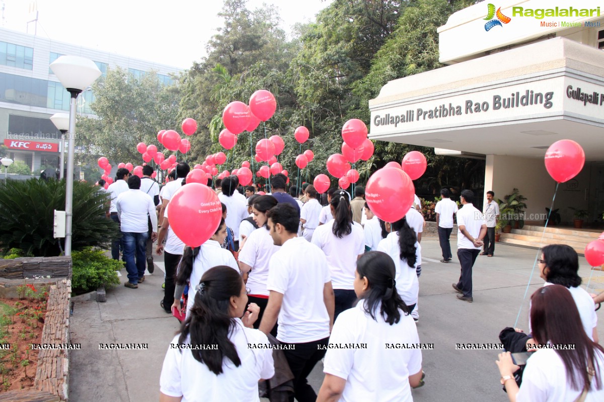 LV Prasad Eye Institute Children's Day Walk 2016