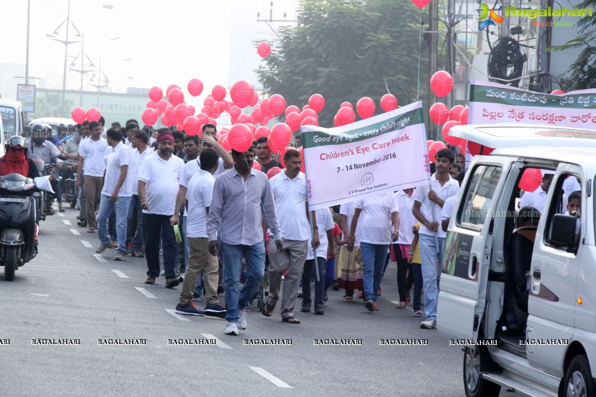 LV Prasad Eye Institute Children's Day Walk 2016