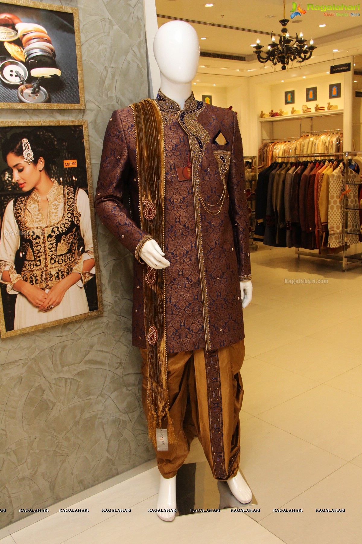 Exclusive Wedding Collection Launch by Rohit Khandelwal at Mebaz, Forum Sujana Mall, Hyderabad