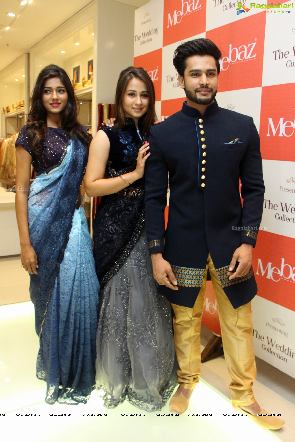 Exclusive Wedding Collection Launch by Rohit Khandelwal at Mebaz, Forum Sujana Mall, Hyderabad