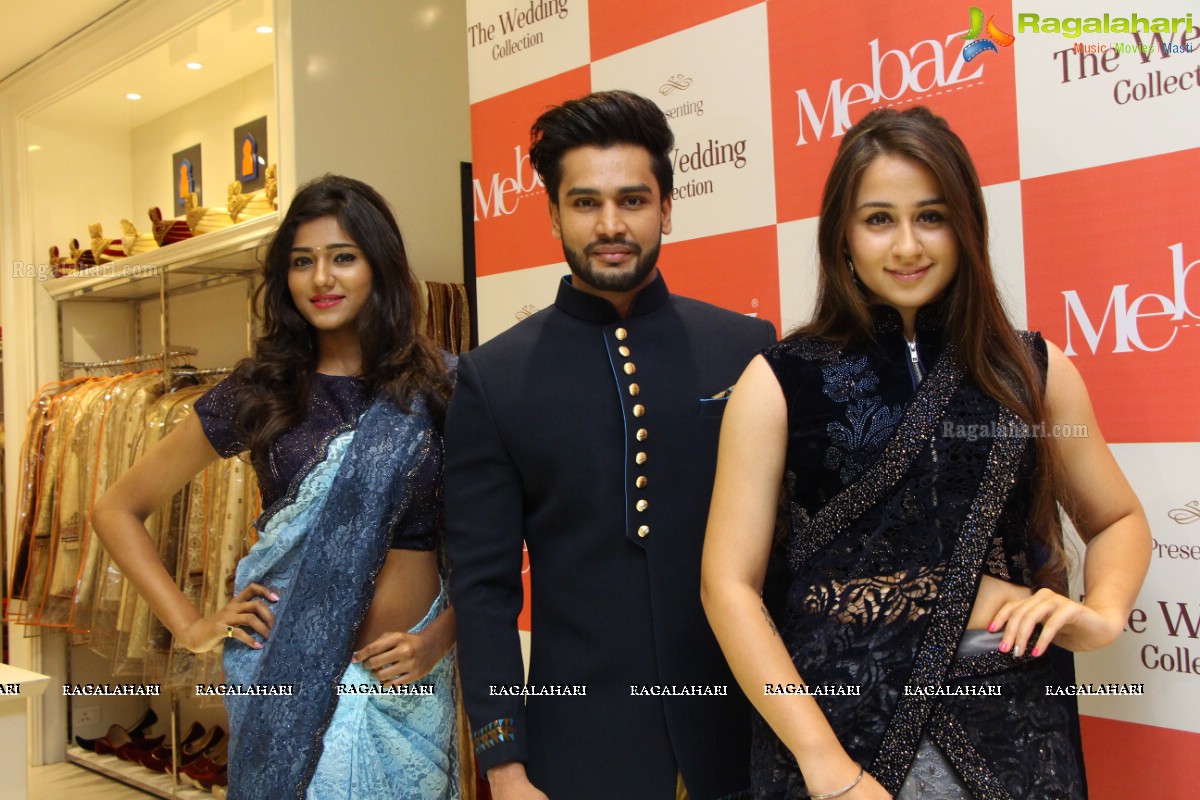 Exclusive Wedding Collection Launch by Rohit Khandelwal at Mebaz, Forum Sujana Mall, Hyderabad