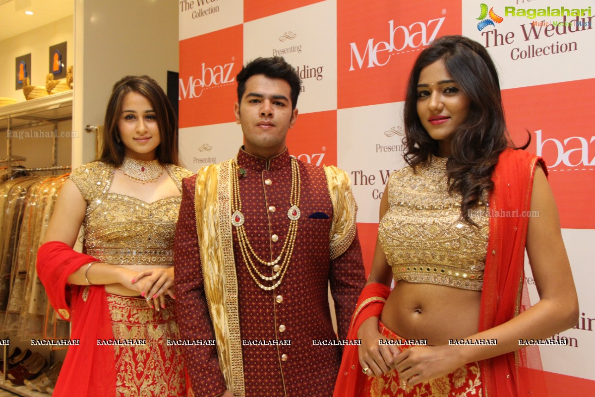 Exclusive Wedding Collection Launch by Rohit Khandelwal at Mebaz, Forum Sujana Mall, Hyderabad