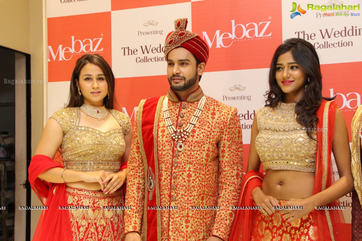 Exclusive Wedding Collection Launch by Rohit Khandelwal at Mebaz, Forum Sujana Mall, Hyderabad