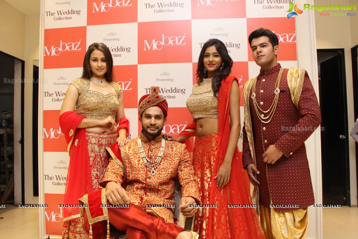 Exclusive Wedding Collection Launch by Rohit Khandelwal at Mebaz, Forum Sujana Mall, Hyderabad