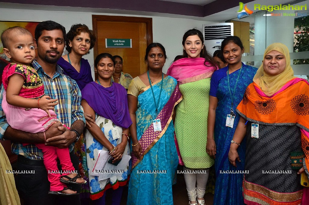 Mehreen Kaur Pirzada Birthday Celebrations with Cancer affected patients at Apollo Hospitals, Hyderabad