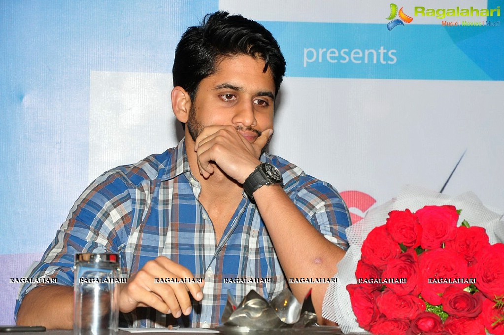 Naga Chaitanya at Sri Harsha Foundation