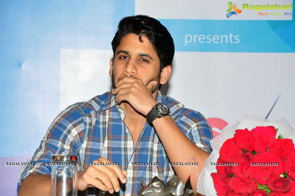 Naga Chaitanya at Sri Harsha Foundation