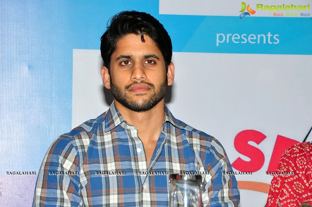 Naga Chaitanya at Sri Harsha Foundation