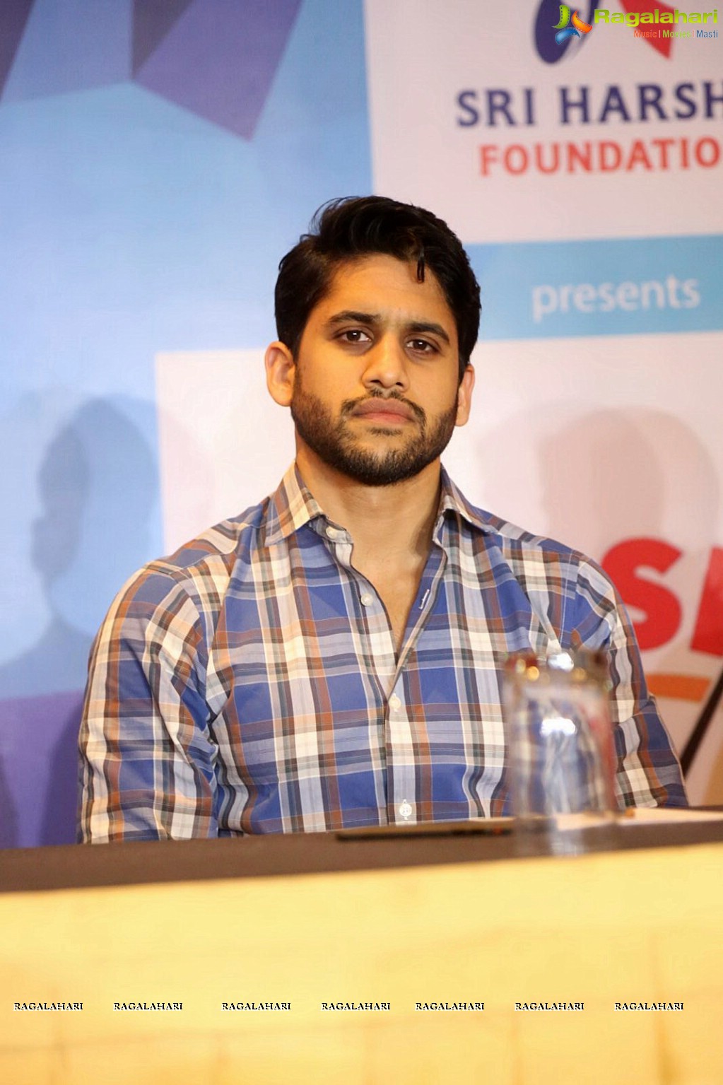 Naga Chaitanya at Sri Harsha Foundation