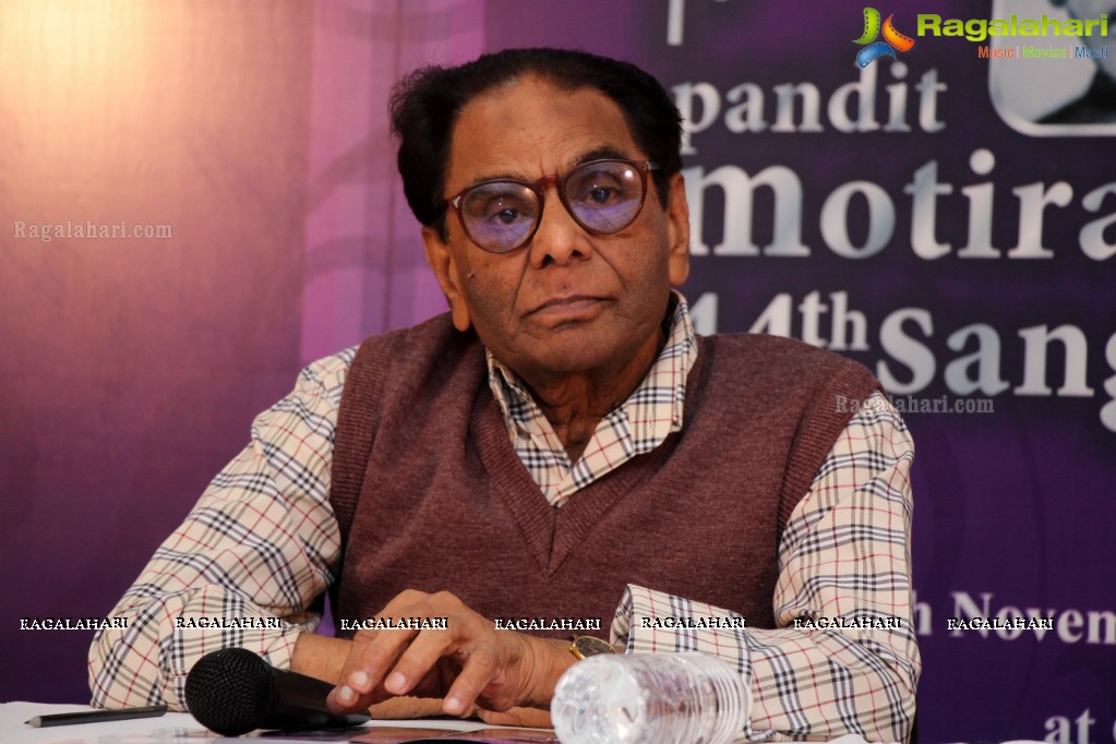 44th Pandit Motiram Pandit Maniram Sangeet Samaroha Press Meet