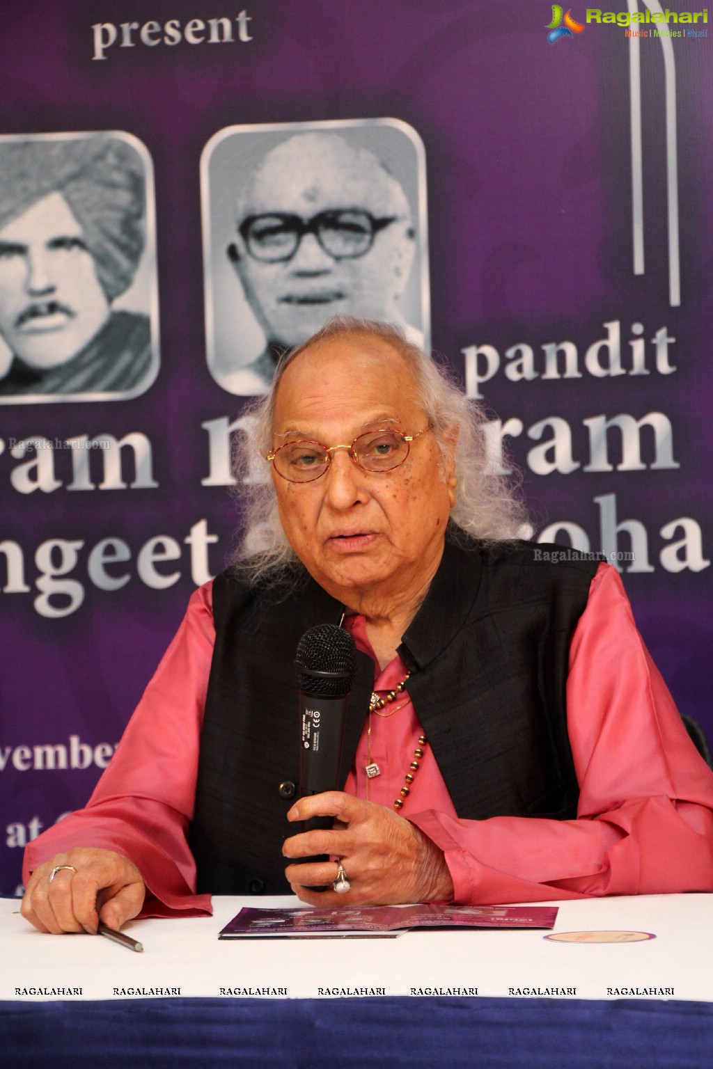 44th Pandit Motiram Pandit Maniram Sangeet Samaroha Press Meet