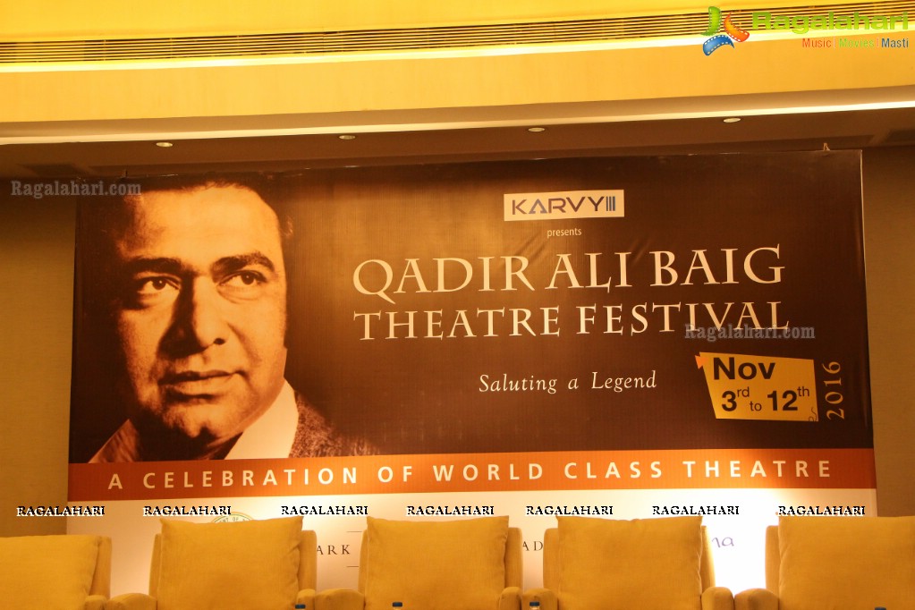 Inaugural Ceremony of Qadir Ali Baig Theatre Festival 2016 at Park Hyatt