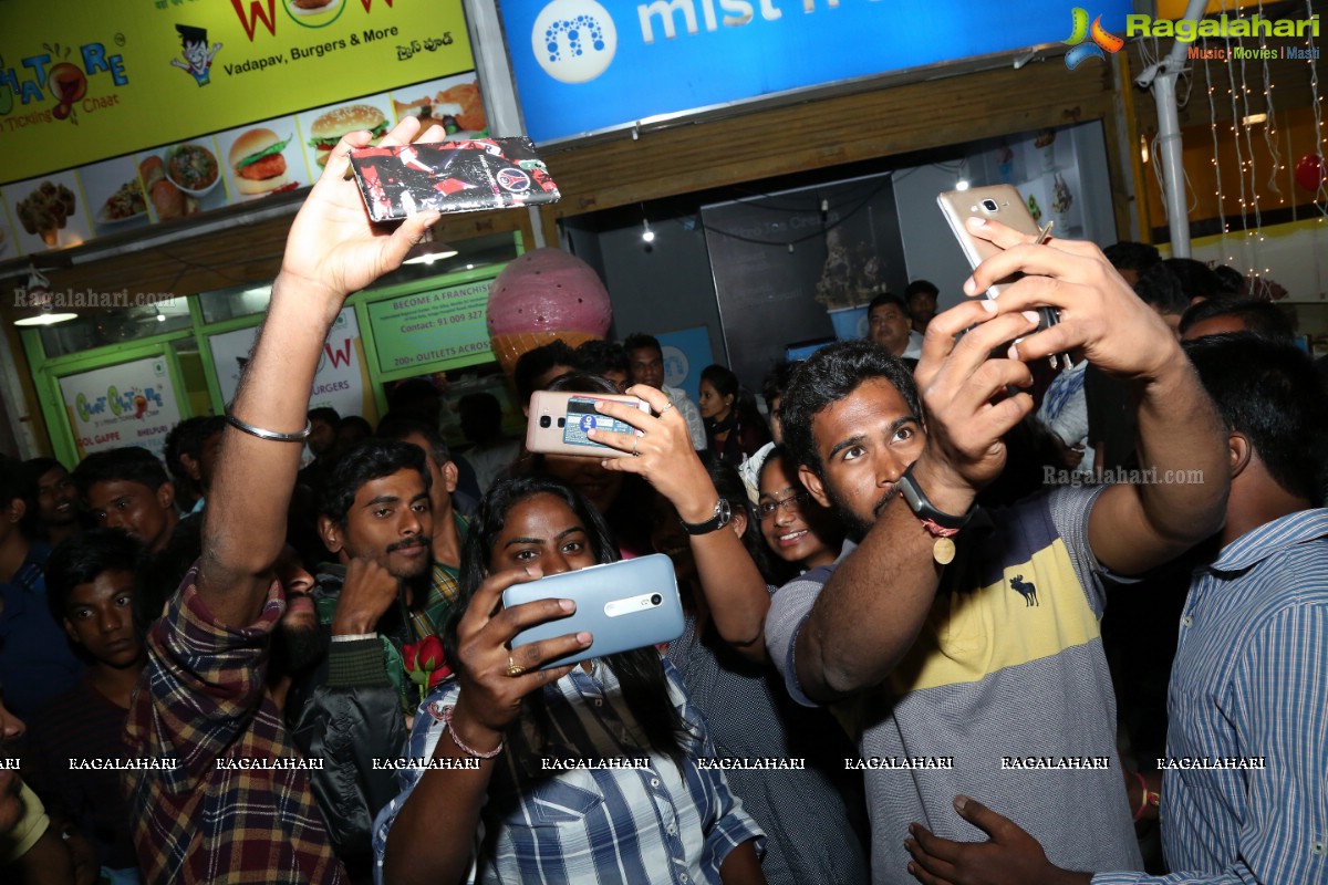 Raashi Khanna Surprise Birthday Party for Fans at The Alley - Drive Inn Restaurant, Madhapur, Hyderabad