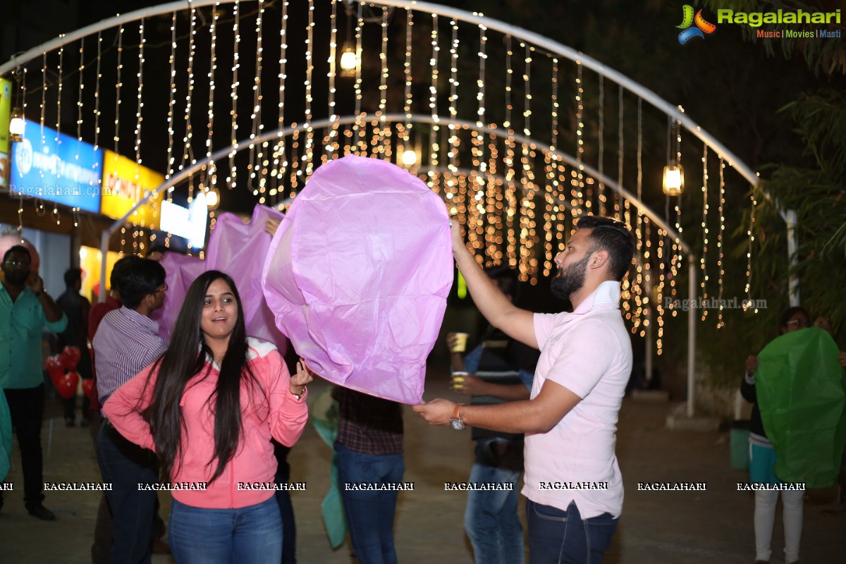 Raashi Khanna Surprise Birthday Party for Fans at The Alley - Drive Inn Restaurant, Madhapur, Hyderabad