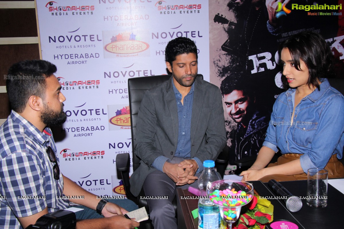 Rock On 2 Press Meet at Novotel, Hyderabad