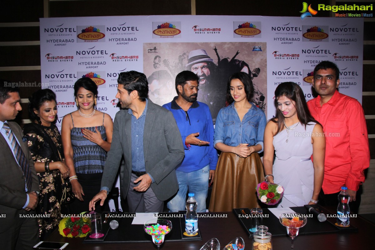 Rock On 2 Press Meet at Novotel, Hyderabad