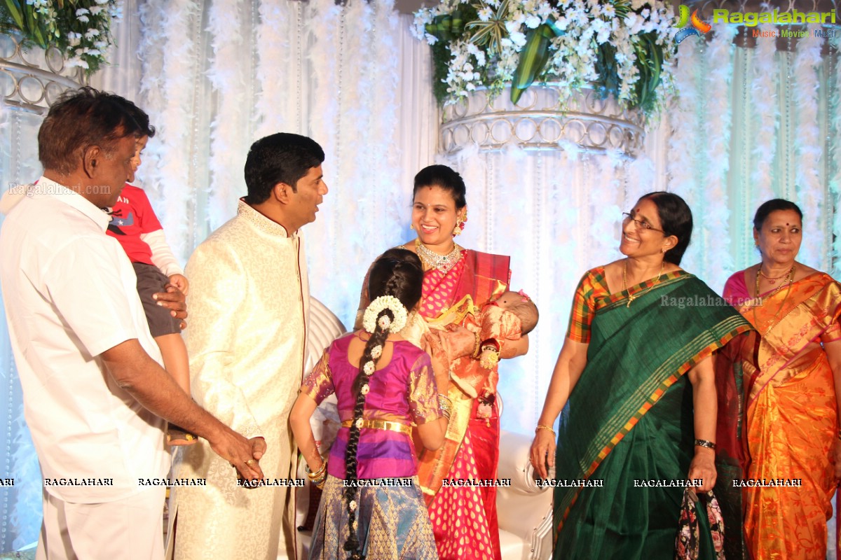 Cradle Ceremony of Rugved at Aquarius, Hyderabad