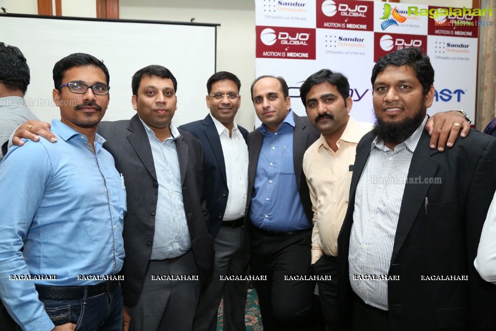 Sandor Orthopedics Press Meet at Taj Deccan, Hyderabad