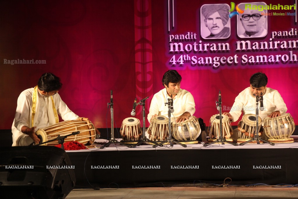 44th Pandit Motiram, Pandit Maniram Sangeet Samaroha at CCRT, Hyderabad