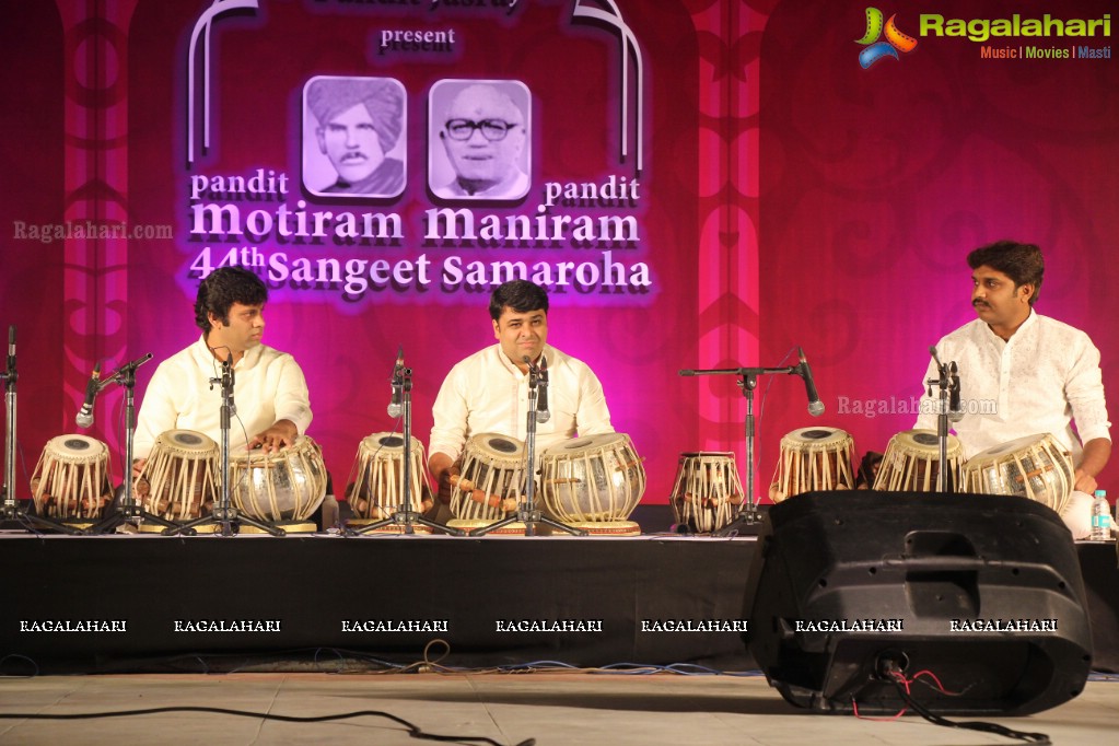 44th Pandit Motiram, Pandit Maniram Sangeet Samaroha at CCRT, Hyderabad