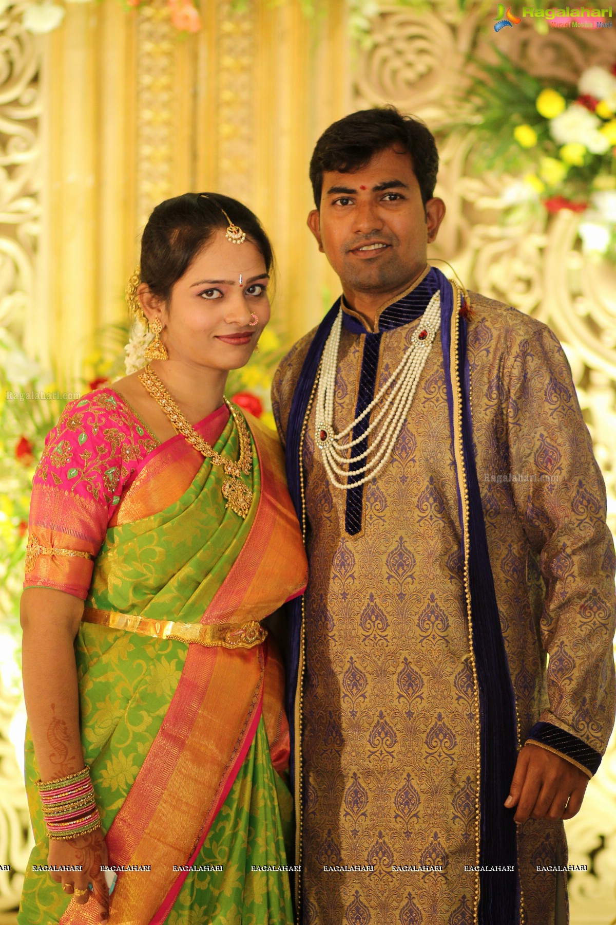 Grand Wedding of Sankineni Varun Rao with Anusha Rao at Excellency Gardens, Kompally