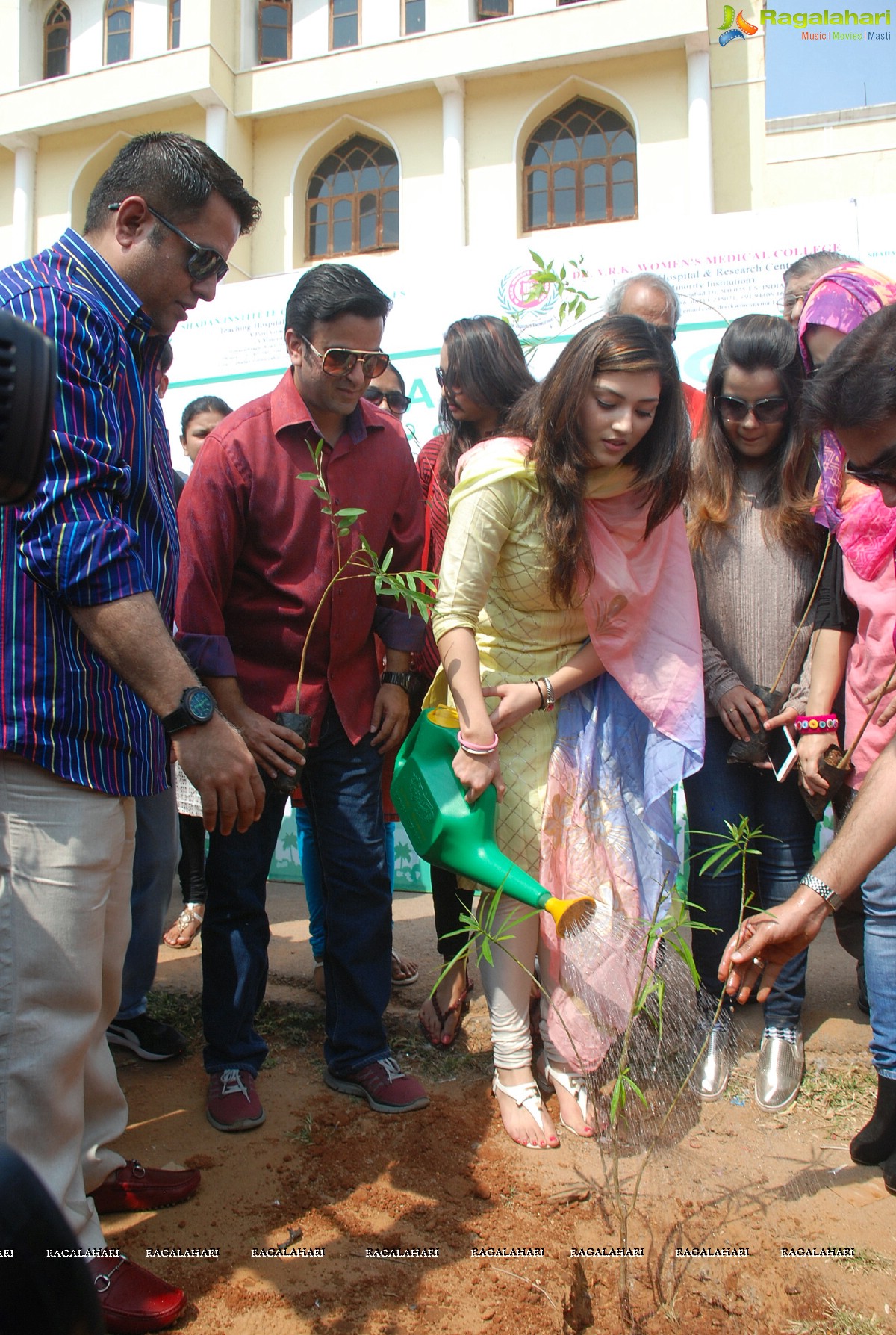 Mehrene Kaur at Haritha Haram Event by Shadan Institute of Medical Sciences