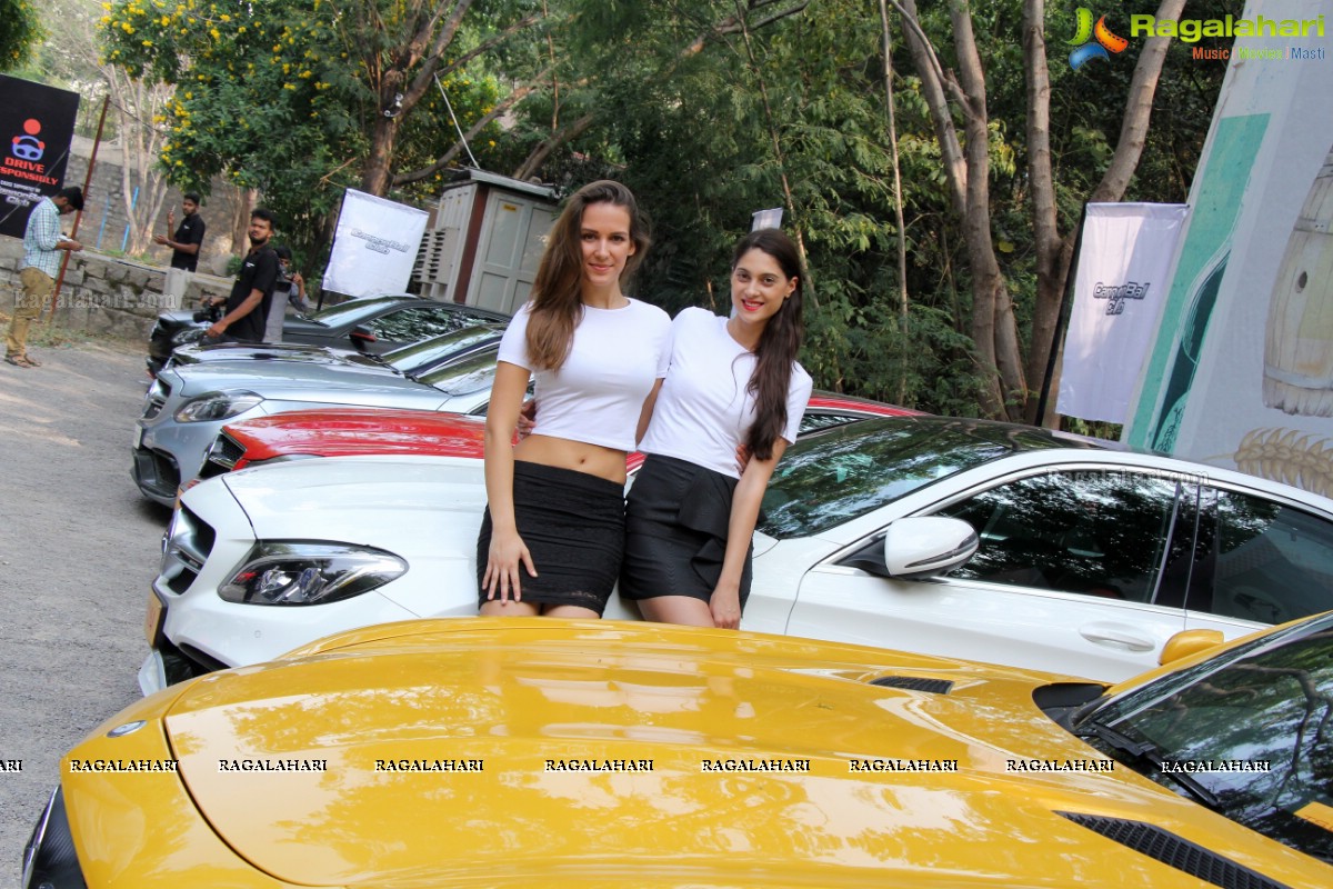 CannonBall Club Supercar Show Rally Hyderabad 2016 at Olive Bistro