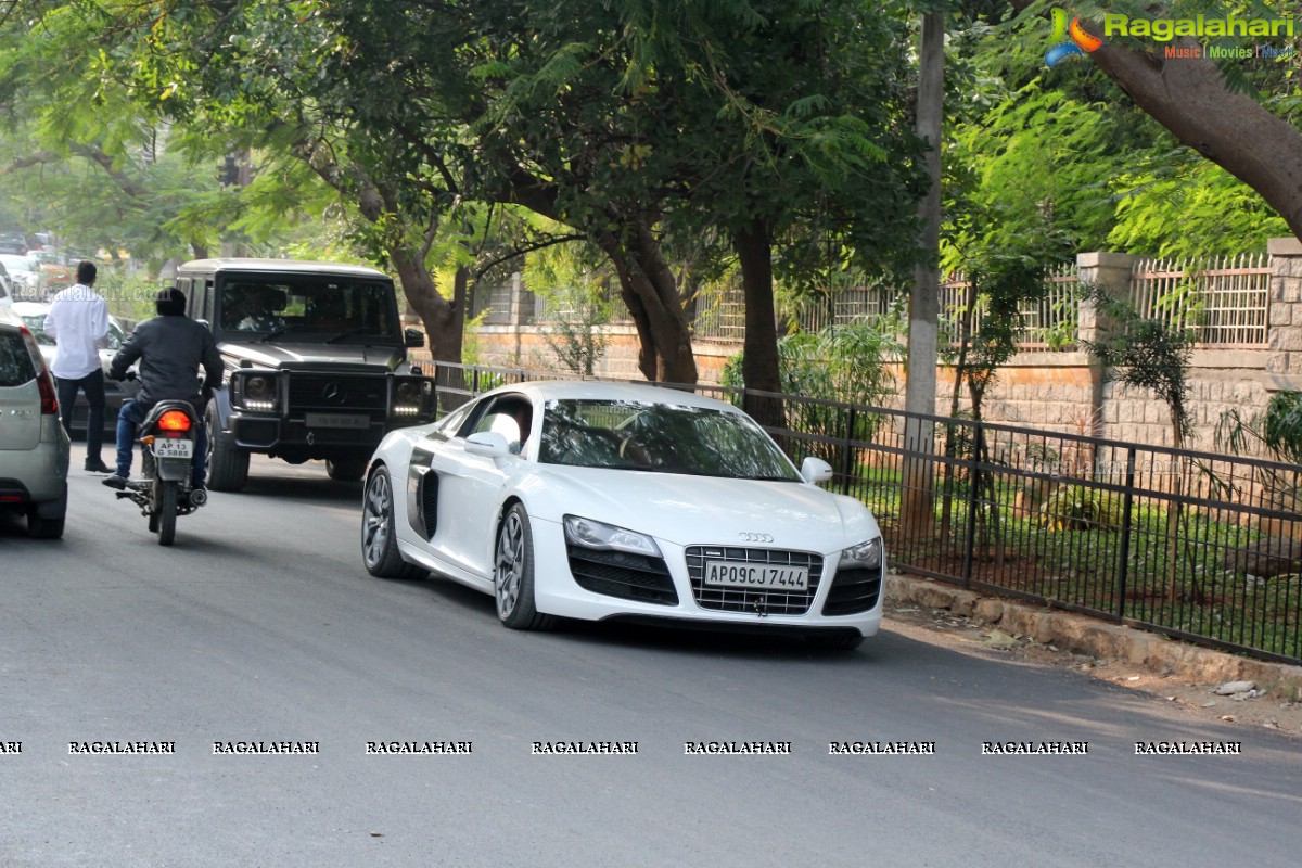 CannonBall Club Supercar Show Rally Hyderabad 2016 at Olive Bistro