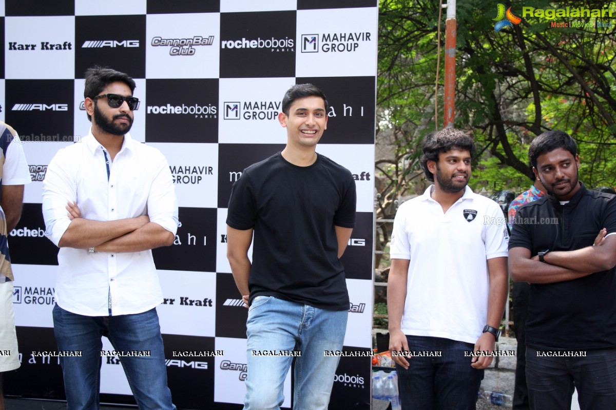 CannonBall Club Supercar Show Rally Hyderabad 2016 at Olive Bistro