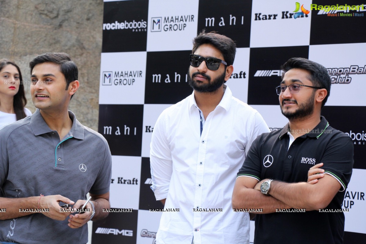 CannonBall Club Supercar Show Rally Hyderabad 2016 at Olive Bistro