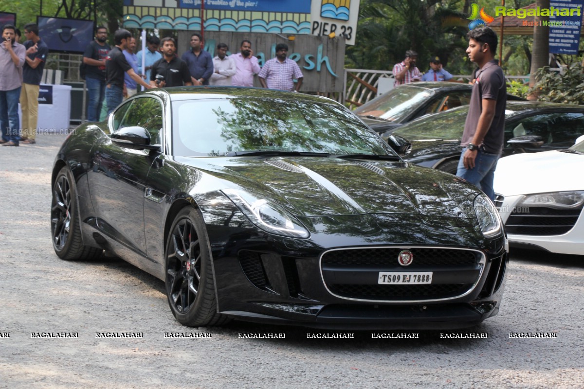 CannonBall Club Supercar Show Rally Hyderabad 2016 at Olive Bistro