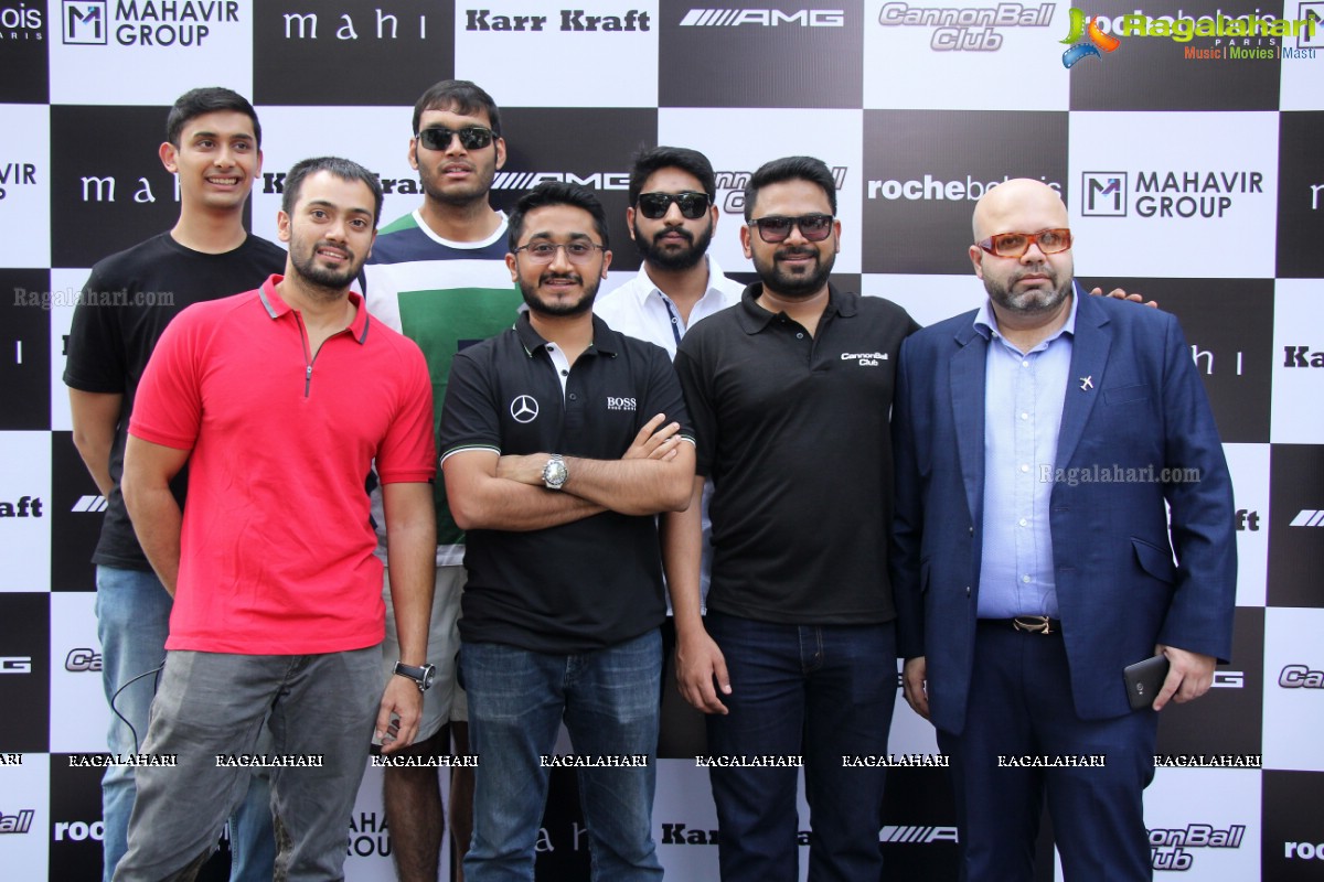 CannonBall Club Supercar Show Rally Hyderabad 2016 at Olive Bistro