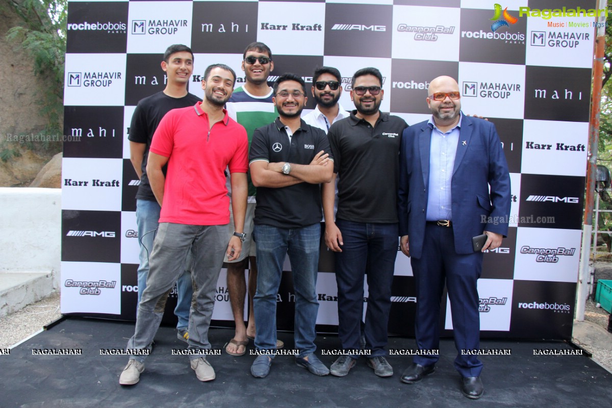 CannonBall Club Supercar Show Rally Hyderabad 2016 at Olive Bistro