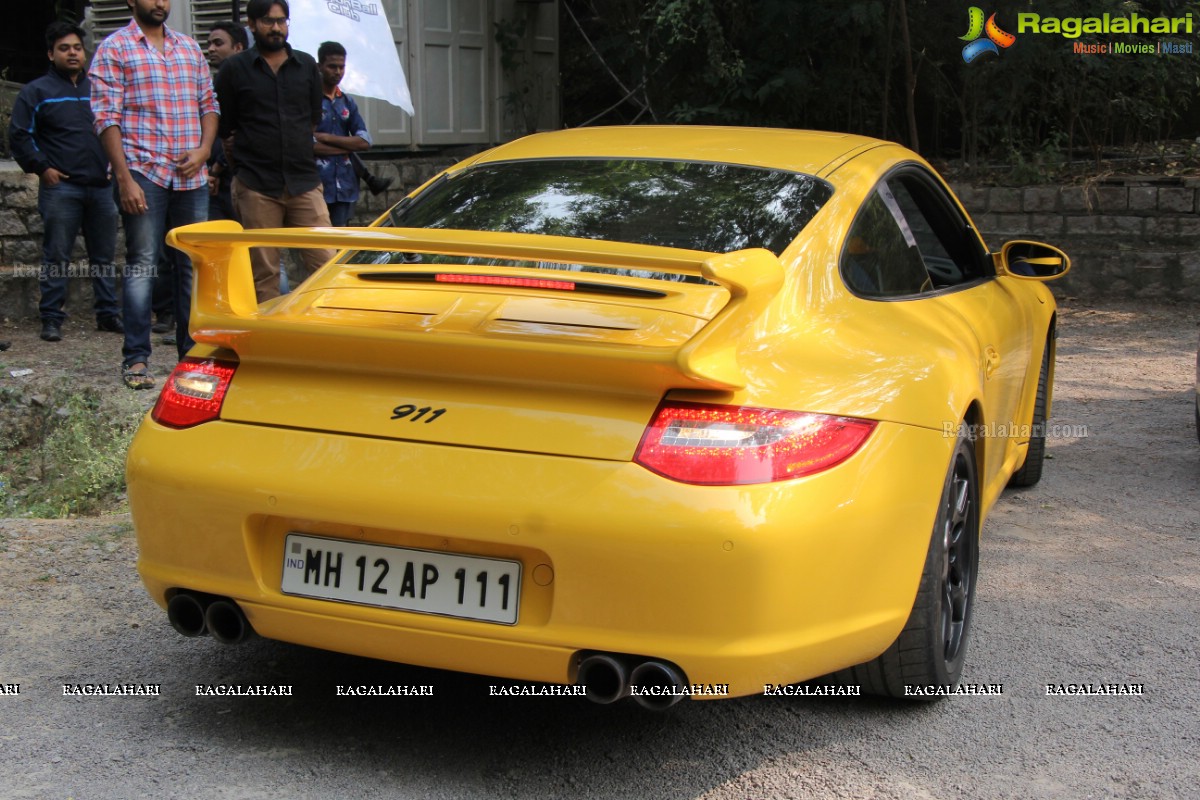 CannonBall Club Supercar Show Rally Hyderabad 2016 at Olive Bistro