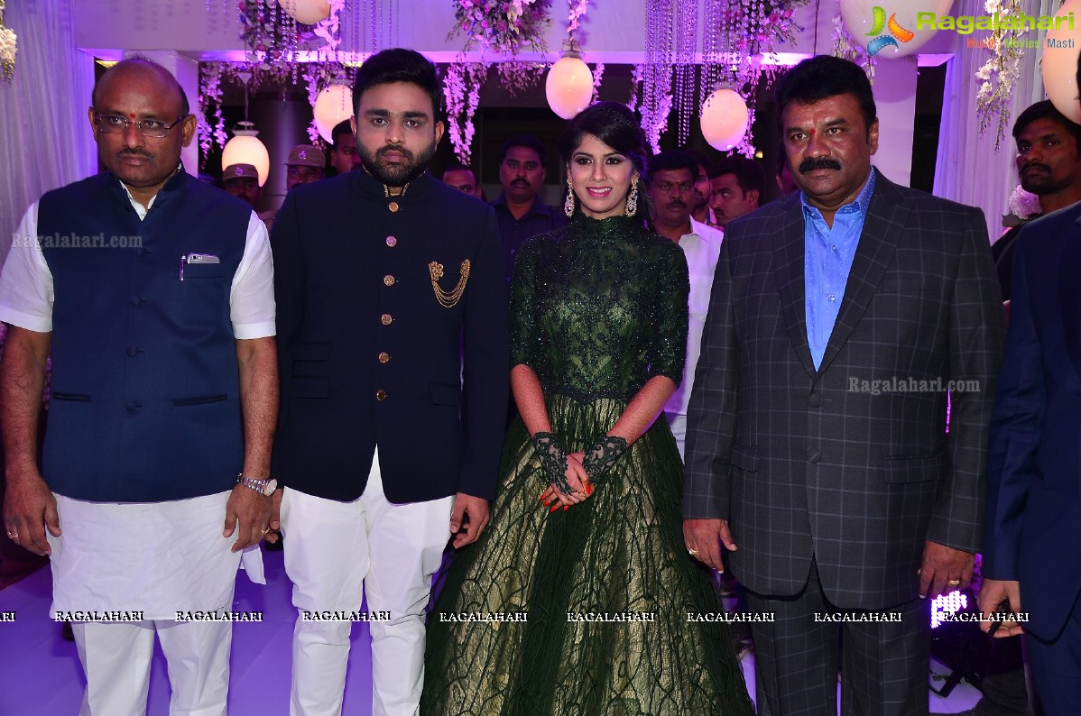 Grand Wedding Reception of Swathi (Daughter of Talasani Srinivas Yadav)-Ravi Kumar, Novotel, Hitech City