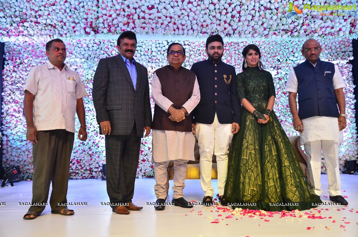 Grand Wedding Reception of Swathi (Daughter of Talasani Srinivas Yadav)-Ravi Kumar, Novotel, Hitech City