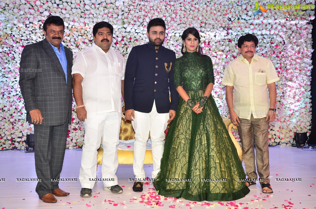 Grand Wedding Reception of Swathi (Daughter of Talasani Srinivas Yadav)-Ravi Kumar, Novotel, Hitech City